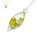 Happy Moments (Pistazienopal - Bergkristall) Edelsteinphiole
